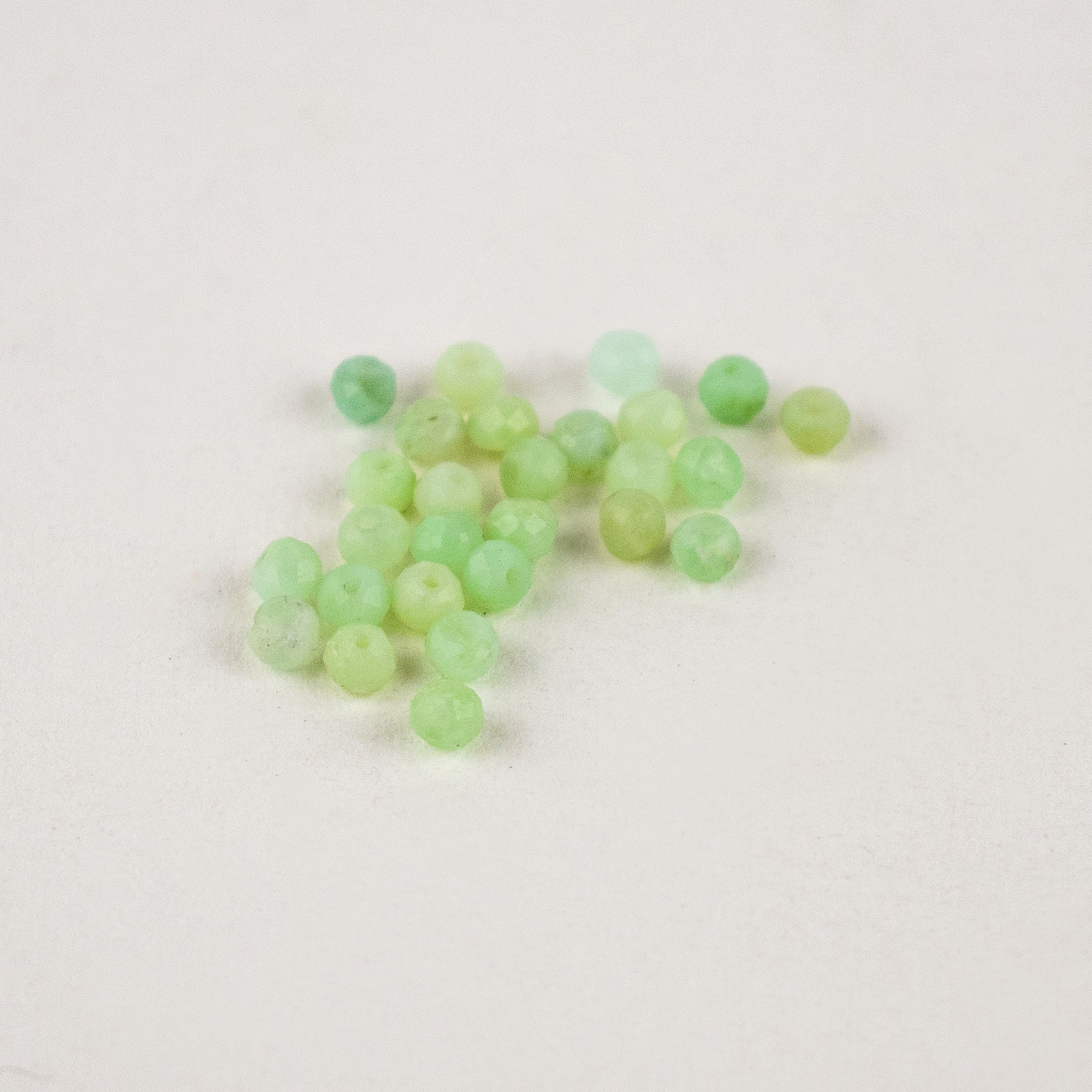 Chrysoprase beads