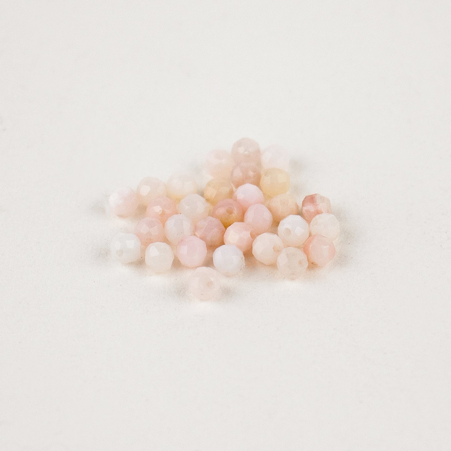 SILVER SEED & BEADS STUD EARRINGS