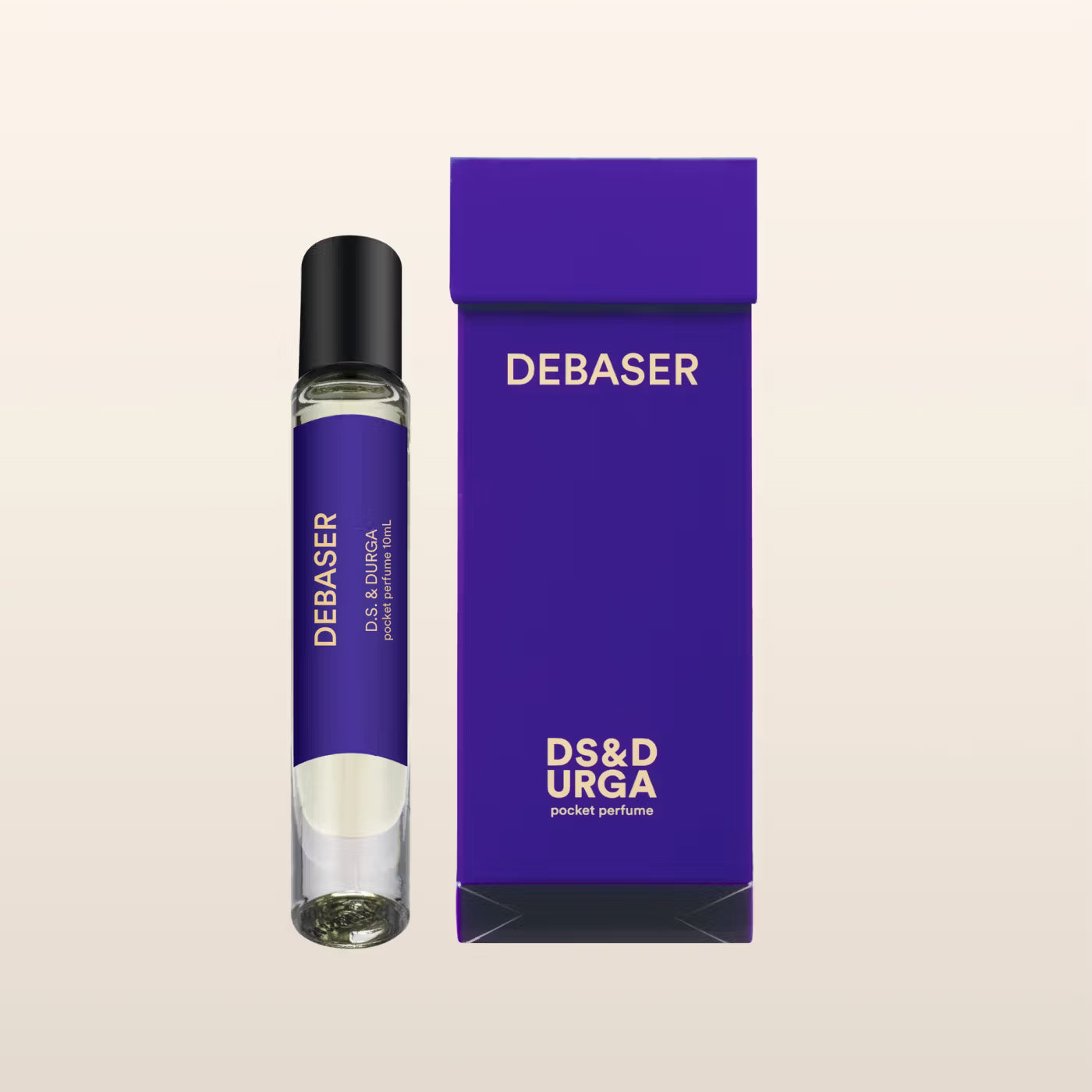 D.S. & DURGA's oil-based pocket perfume is made in New York and ready to go anywhere. Top notes of bergamot, green leaf, pear stem, fig coupled with coconut and iris and a base of tanaka, moss, and blond woods in a 10 ml glass bottle roll-on.