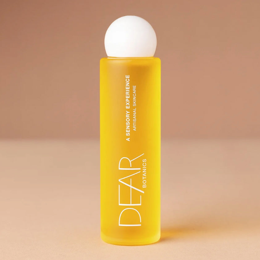 Earthy with a touch of sweetness, this everyday oil is crafted to modulate and maintain skin anomalies with antioxidant chaga mushrooms infused in botanical oils. Laced with the essential oils of sweet myrrh and jasmine to enrich your sensory experience. Apply oil into the palms of hands and rub onto your body and hair. Best used after a shower when your body is moist.