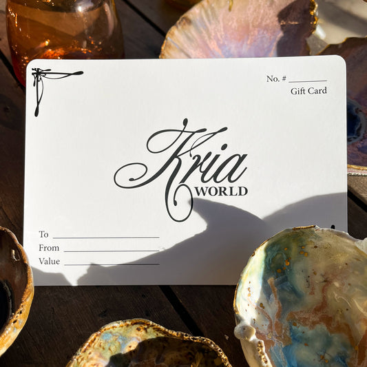 KRIA WORLD GIFT CARD